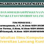 Pelatihan dan Sosialisai Penggunaan E-Office di Lingkungan Fakultas Universitas Lancang Kuning